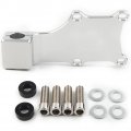 Zhisheng Cnc Aluminum Engine Guard Bracket Fixed Fastening Silver Plate For Msx125 Grom 2013-2015 Msx125sf 2016-2019