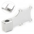 Zhisheng Cnc Aluminum Engine Guard Bracket Fixed Fastening Silver Plate For Msx125 Grom 2013-2015 Msx125sf 2016-2019