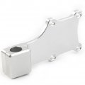 Zhisheng Cnc Aluminum Engine Guard Bracket Fixed Fastening Silver Plate For Msx125 Grom 2013-2015 Msx125sf 2016-2019