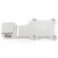 Zhisheng Cnc Aluminum Engine Guard Bracket Fixed Fastening Silver Plate For Msx125 Grom 2013-2015 Msx125sf 2016-2019