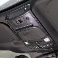 Front Reading Light Carbon Fiber Cover Trims Fit For Ford F150 2015-2020