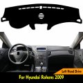 Hyzijin Car Dashboard Dash Board Cover Mat Carpet Compatible For Hyundai Rohens 2009 Left Hand Drive