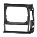 Headlight Bezel Set Black For 1991 1996 Jeep Cherokee And 1992 Comanche Am-38041689 2 Piece Kit Driver Passenger Side 