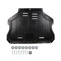 Dasbecan Upgraded Engine Splash Shield For Ford Escape 2013-2019 Stable Mud Flaps And Under Cover With Short Bolts Flat Washers 