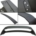Labwork Unpainted Black Plastic Rear Trunk Spoiler Wing Replacement For 2006-2010 Honda Civic 4dr Sedan