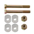 Front Lower Control Arm Cam Bolt Delete Eliminator Kit For Jeep Wrangler Tj 1997-2006 Cherokee Xj 1984-2001