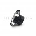Httmt Mt439-003-new Gas Cap Black Gear Skull Custom Compatible With H-d 84-15 Fuel Tank Screw In