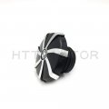 Httmt Mt439-003-new Gas Cap Black Gear Skull Custom Compatible With H-d 84-15 Fuel Tank Screw In