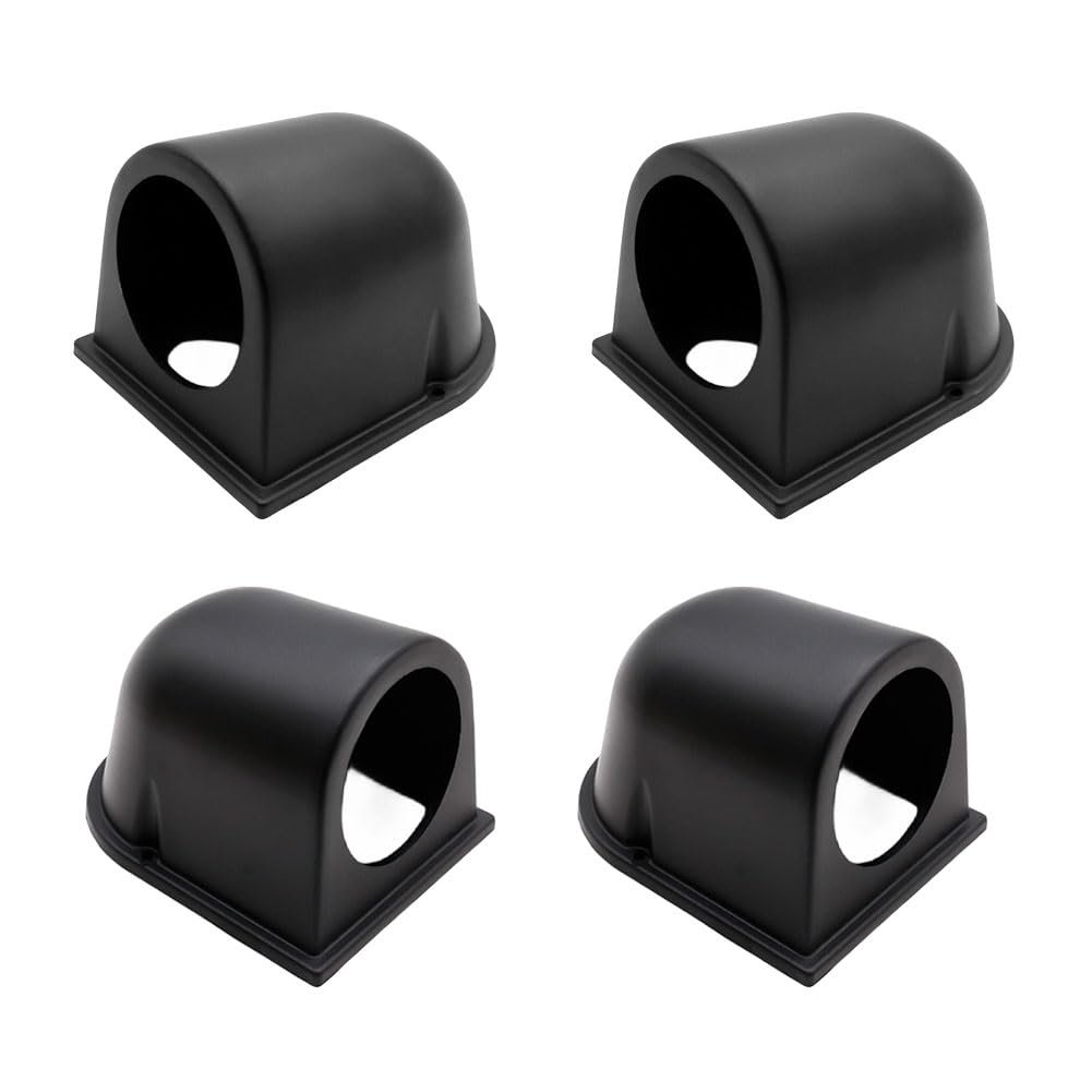 2inch 52mm Universal Single Hole Dash Gauge Pod Car Meter Mount Holder Black Cover Cup 4