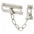 Prime-line Mp10304 Chain Door Lock 3-5 16 In Extruded Brass Satin Nickel-plated 6 Single Pack