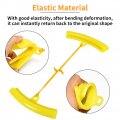 Acouto Rim Protector Tire Changing 5pcs Car Wheel Savers 15cm Changer Guard Tyre Edge Tool Yellow