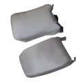 Middle Jump Seat Cover Replacement Bottom And Back Pewter Gray Microfiber Leather For Chevy Silverado Gmc Sierra 1999 To 2007 