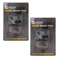 Niche Brake Pad Set For Yamaha Yzf600r Fzr600 Fzr1000 1fk-w0046-01 3xf-w0045-50 Front Rear Organic 2 Pack