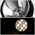 Auto Dynasty Compatible With Honda Pilot Ridgeline 3 Inches Chrome Bull Bar 6 Black Housing Clear Lens Fog Lights