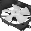 Ho3115149 Factory Style Radiator Cooling Fan Assembly Compatible With Honda Pilot 2wd Ridgeline 2009-2015 12v Black