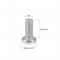 Uxcell M6x16mm Machine Screws Pan Phillips Cross Head Screw 304 Stainless Steel Fasteners Bolts 15pcs