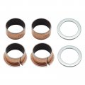 Spindle King Pin Tube Bushing Kit For Ezgo Txt 2001-up Rxv 2010-up