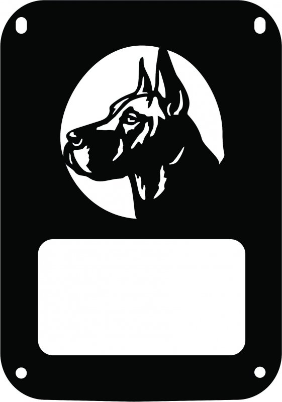 Jeeptails Great Dane Dog Tail Lamp Light Covers For Jeep Jk Wrangler Black Set Of 2