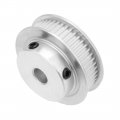 Uxcell Aluminum 50 Teeth 8mm Bore 2 032mm Pitch Timing Belt Pulley For 6mm