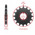 Caltric Drive Chain And Sprockets Kit Compatible With Yamaha Fz-1 Fz1 2001 2002 2003 2004 2005