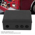 Qiilu Winch Control Protection Boxa Other Partsa Controller Housing Abs High Strength Box Kit For 8000 To 20000lb Electric