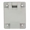 Leviton 15378-cwp 20 Amp 125-volt Power Inlet Receptacle Straight Blade Industrial Grade Grounding Gray 