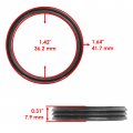 Caltric Swing Arm Seal Compatible With Yamaha Yz250 1975-1992 Yz360 1975 93108-35004-00