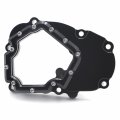 Httmt- Black Clear Right Engine Stator Cover Crankcase Compatible With Yamah 03-05 Yzf-r6 06-09 Yzf-r6s P N Mt313-037a-bk