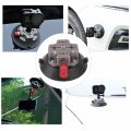 Suction Cup Camera Mount 4 7 Inch Aluminum Alloy Silicone Metal Car With 1 3 8 Screw Hole For Action Slr 