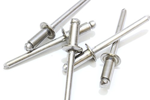 Rivets Stainless Steel 1 8 X 4 Inch Pack Gap 0 188 250 Blind By Bolt Dropper 4-4