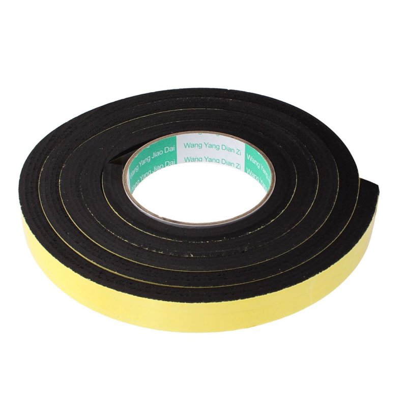 5pcs 20mm Width 10mm Thickness Eva Single Side Sponge Foam Tape 2 Meters Length