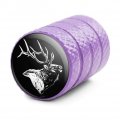 Bull Elk Illustration Valve Stem Caps For Tire Rim Wheel Aluminum Purple