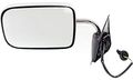 Kool-vue Mirror For 1994-1997 Dodge Ram 1500 Ram 2500 3500 Power Manual Folding Chrome With Convex And Flat Glass Old Body 