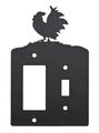 Rooster Single Switch And Rocker Gfi Light Plate Cover 