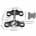 Tdpro 45 48mm Front Forks Suspension Shocks Triple Tree Clamp Set With Brake Assembly For 110cc 125cc Dirt Bike