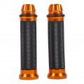 Vgeby Motorcycle Dirt Bike Hand Grips Motocross Rubber Bar End Cover For 7 8 22mm Handlebar 6 Colors Gold Seats And Accessories