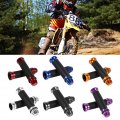 Vgeby Motorcycle Dirt Bike Hand Grips Motocross Rubber Bar End Cover For 7 8 22mm Handlebar 6 Colors Gold Seats And Accessories