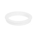 1pcs Rubber Grommets 130mm Drill Hole 114mm Id Top Hat Grommet White Silicone Plug Gasket For Wiring Automotive 