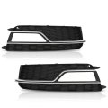 Front Bumper Fog Light Grille Grill Cover For 2013 2016 Audi A5 S Line S5 Facelift Lci Silver Driver And Passenger Side Not Rs 