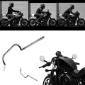 Tcmt Chrome 7 8 Bars Cafe Racer Ace Handle Bar Fits For Triumph Bonneville Bobber Ducati Scrambler Royal Enfield Continental Gt
