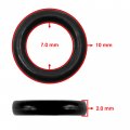 Caltric Water Pump Impeller And Seal Kit Compatible With Kawasaki Mule 2510 Kaf620 1994-2000