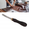 10mm Leather Edge Beveler Tool Leather Bevelerscraft With Wooden Handle For Diy Leather Craft