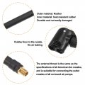 X Autohaux 30cm 11 81 Tyre Inflator Hose Adapter Undeflatable With Connector Extension
