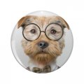 1080 Graphics Border Terrier Portrait Dog Mom Dad Lover Key Chain Stainless Steel Keychain With Ring 