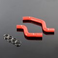 Silicone Radiator Hose Kit For 2000 2004 Toyota Tundra V6 V8 Sr5 Red With Clamps High Pressure Nylon Reinforced Cooling Tubes 