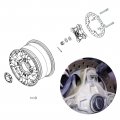 Javik Front Rear Wheel Studs For Polaris Sportsman 550 850 1000 Scrambler 4 Pcs
