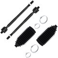 Front Inner Tie Rod End And Steering Rack Boot Kit For Toyota Prius 2004 2009 4 Piece Set Ev80304 