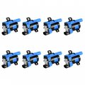 Set Of 8 Blue Round Ignition Coil Packs For Chevrolet Gmc Silverado 1500 2500 3500 Tahoe Suburban Express Sierra Savana Yukon 