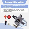 Carburetor Kits Replaces 595785 591154 592447 Snow Thrower Oe 13a132 13a135 13a136 13a137 13d132 13d135 13d136 13d137 Series