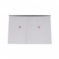 Marshalltown Qlt Stainless Steel Hand Edgers Plastic Handle Material 152mm Length 102mm Width 10mm Radius 13mm Lip Ce508sp